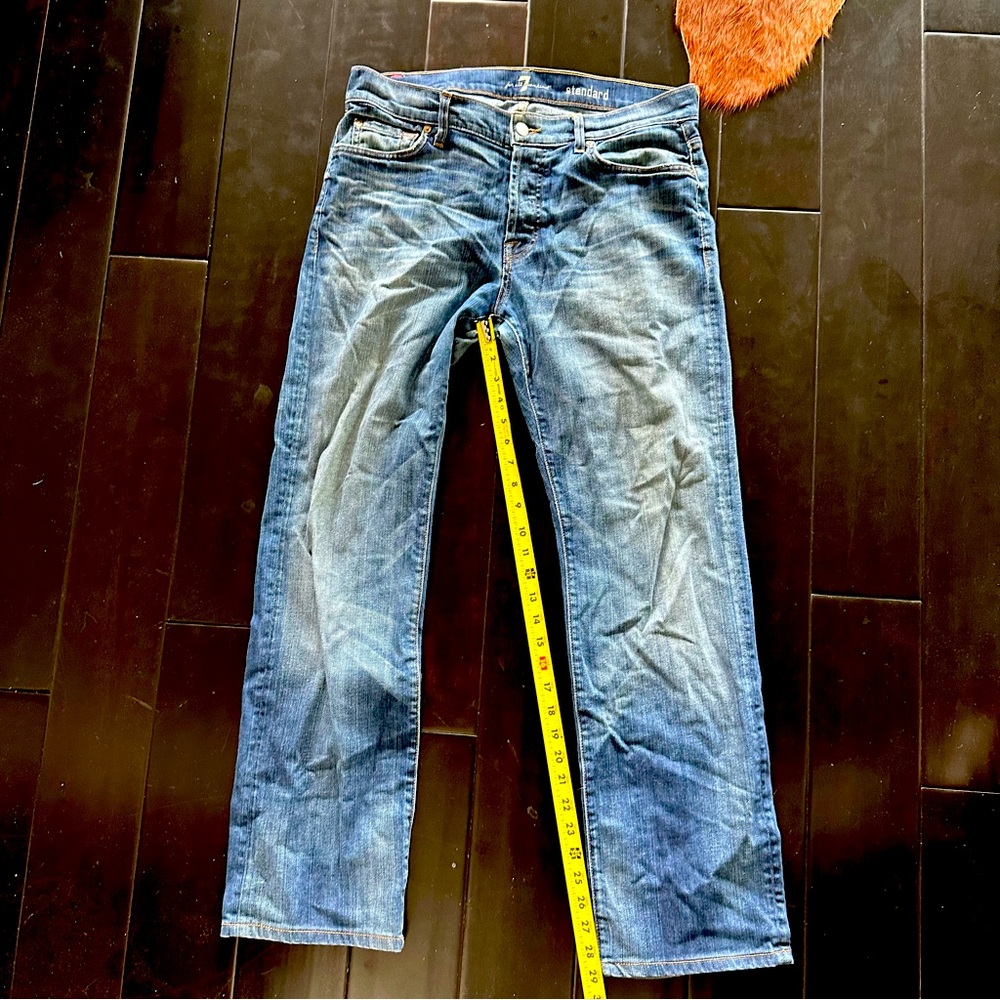 7 FOR ALL MANKIND - Standard Blue Jean - Button Fly